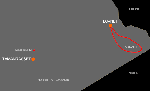 carte circuit Tadrart